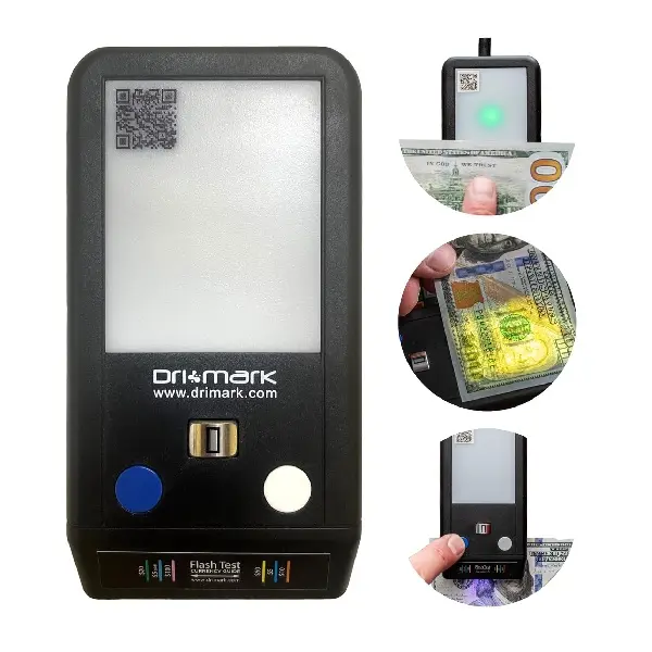 Flash Test Counterfeit Bill Detector