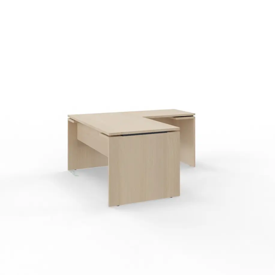 Evora Executive Straight L-Desk
