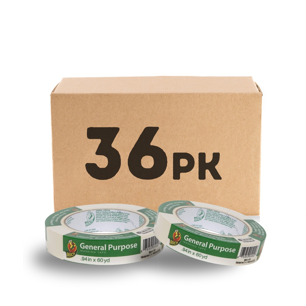 Masking Tape 1" (Pack of 36)