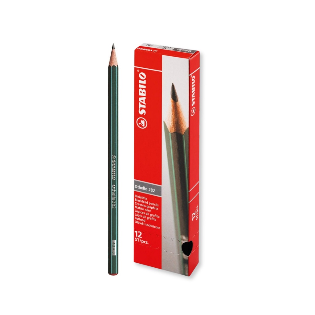 Stabilo Othello 282 Pencil 4B (Pack of 12)