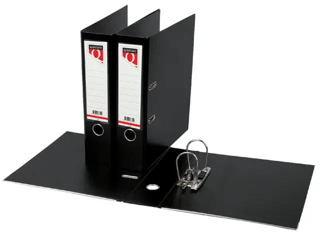 Lever Arch File (Ordner) A4 80mm - Black (Pack of 10)
