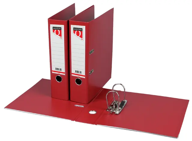 Lever Arch File (Ordner) A4 80mm - Dark Red (Pack of 10)