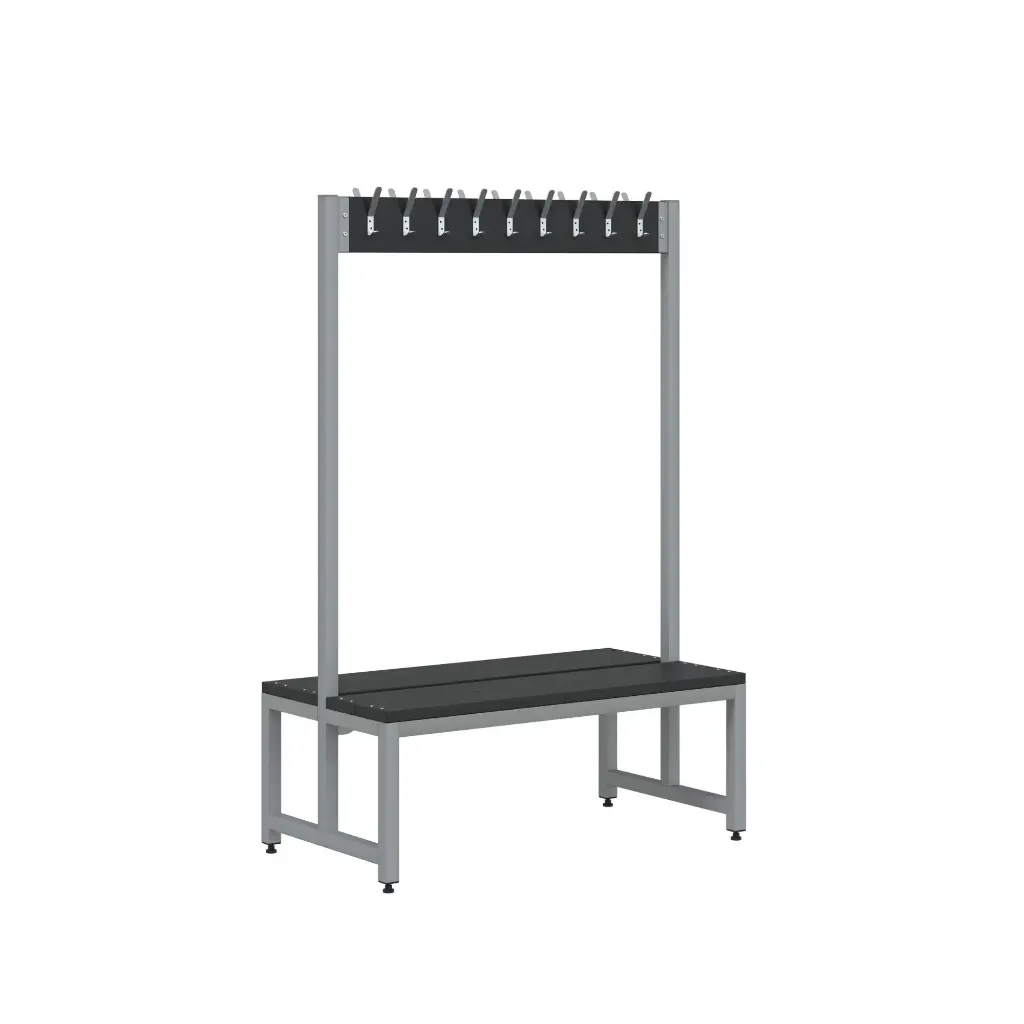 Double Sided Cloakroom Bench