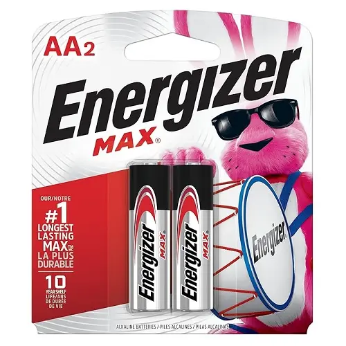 Energizer AA Battery - 2/Pack