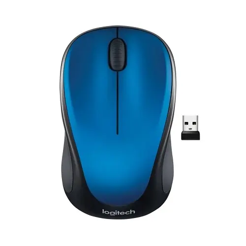 Logitech M317 Wireless Mouse Blue
