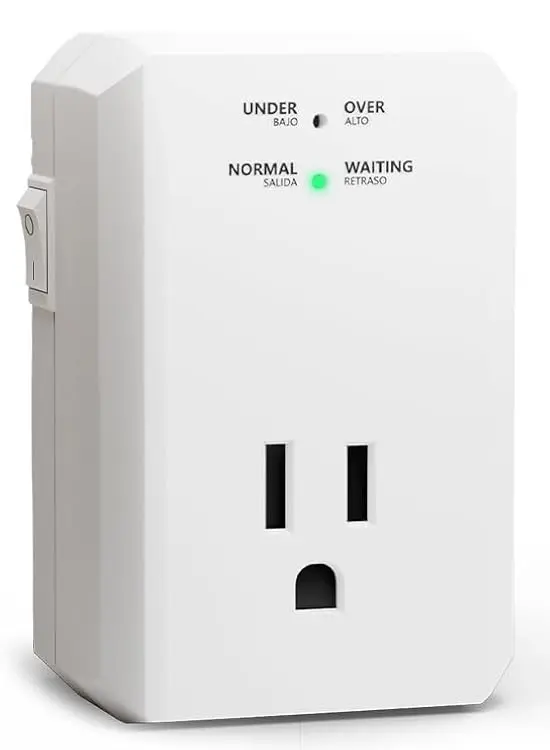 Single Outlet Surge Protector 120V