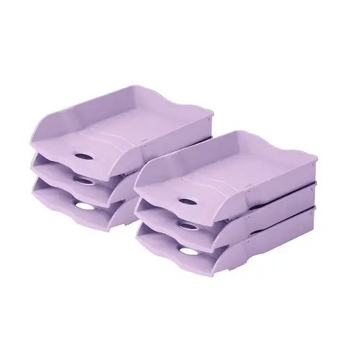 HAN Re-Loop Letter Tray Pastel Violet