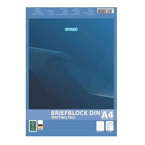 Ruled A4 Writing Pad Stylex
