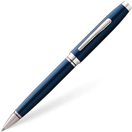 Cross Coventry Ballpoint - Blue & Chrome Lacquer