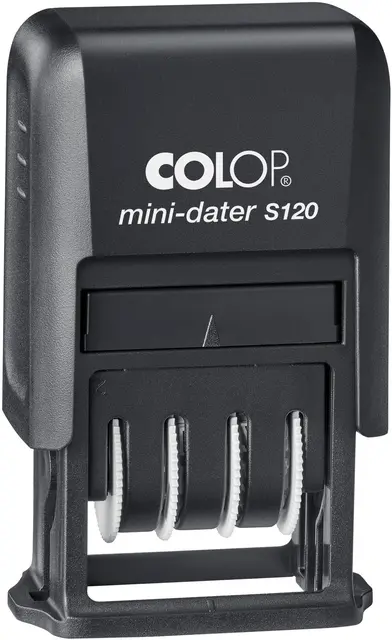 Mini Dater Self-Inking Date Stamp Black