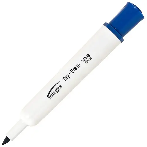 Integra Dry Erase Marker - Chisel Blue