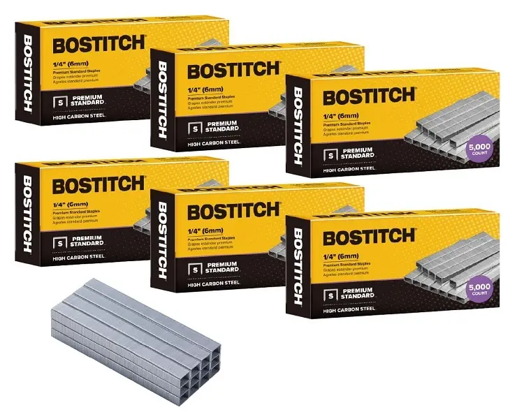 Stanley Bostitch Standard Staples (Pack of 6)