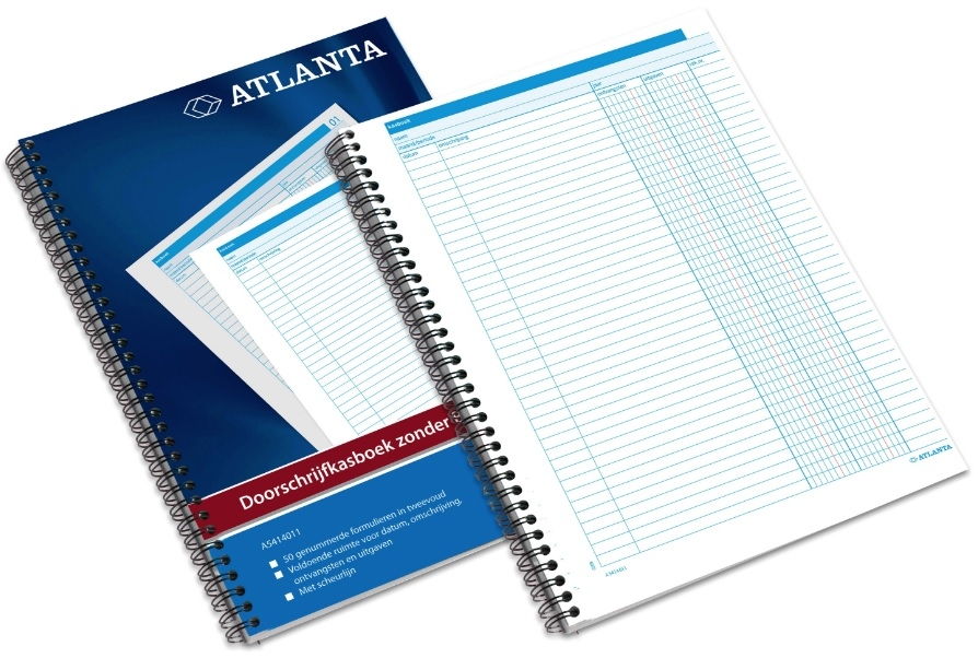 Atlanta Ledger Book A4 Dutch Text