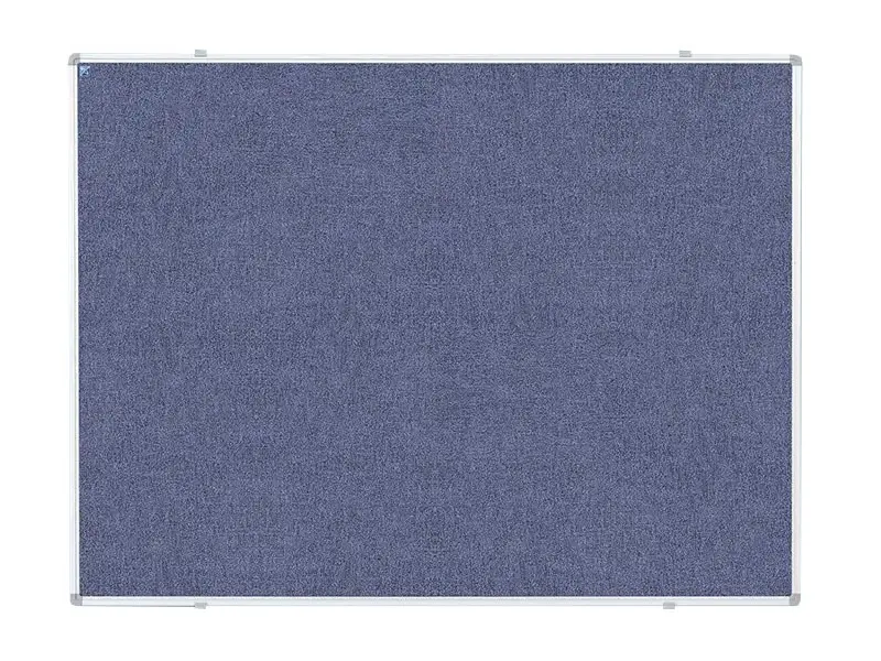 Pin Board Light Blue 90x60cm