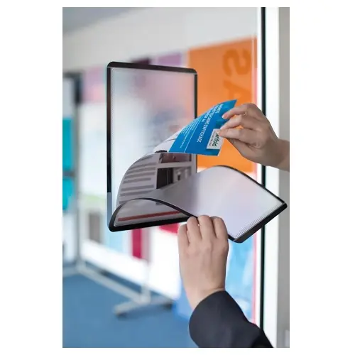 Magnetic Adhesive Sign Black 