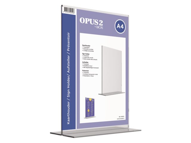 Europel T-Stand  Sign Holder A4