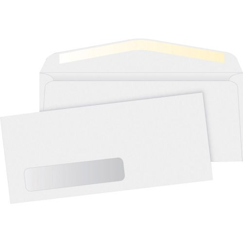 Regular White Window-Left Envelope #10