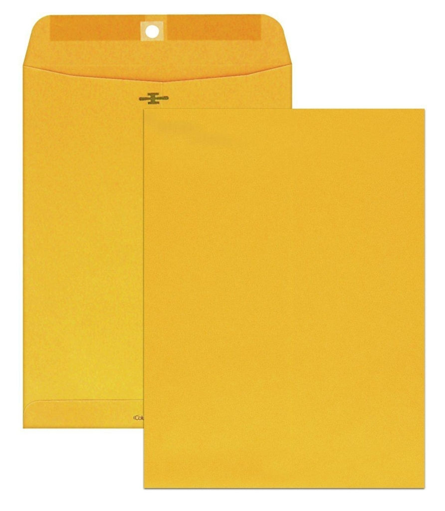 Clasp Envelope 7.5" x 10.5"