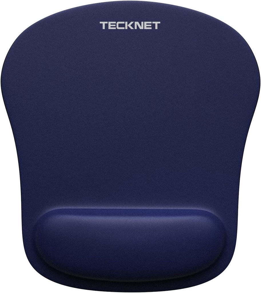 Mousepad With Wrist Support Blue
