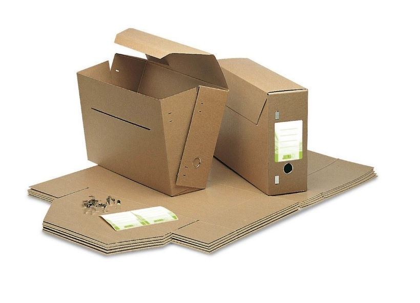 Filing Box Folio With Clips and Labels (Archiefdoos)