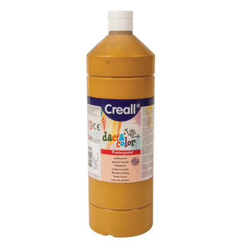 Dacta Poster Paint Mustard 1L  