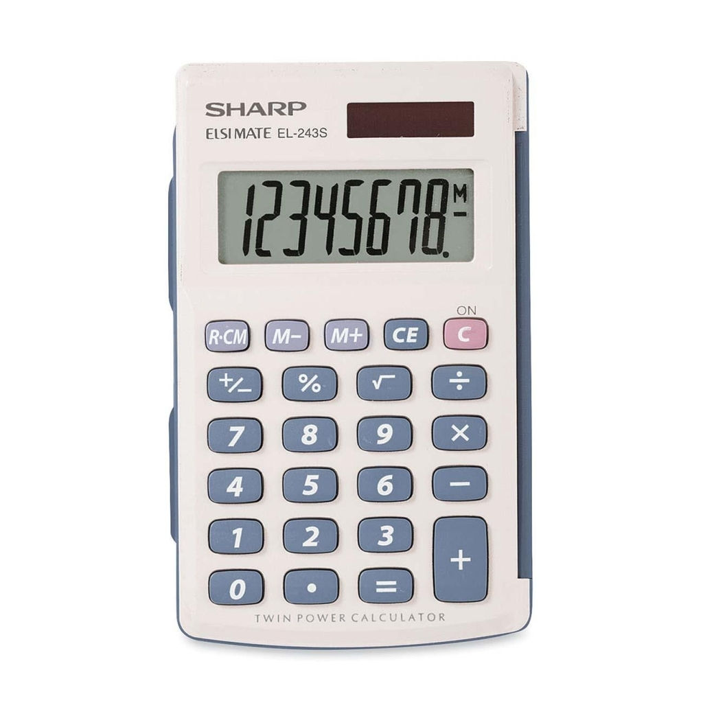 Sharp EL-243SB Pocket Calculator