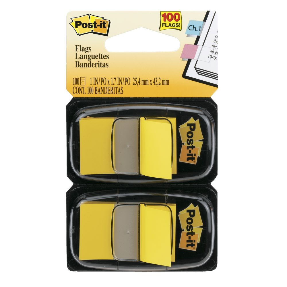Post It Flags - Yellow
