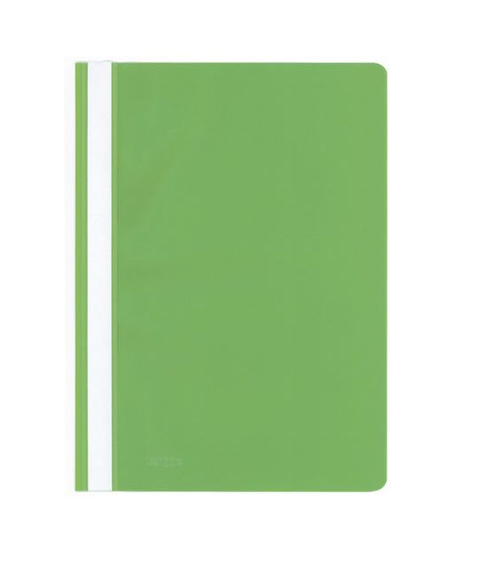 Standard Plastic File A4 - Light Green   