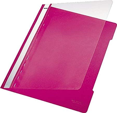 Premium Plastic File A4 - Pink  