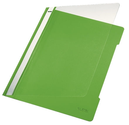 Premium Plastic File A4 - Light Green    