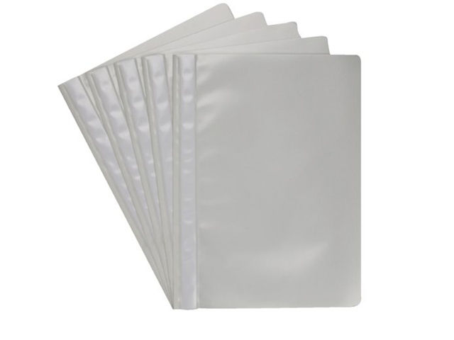 Standard Plastic File A4 - White 