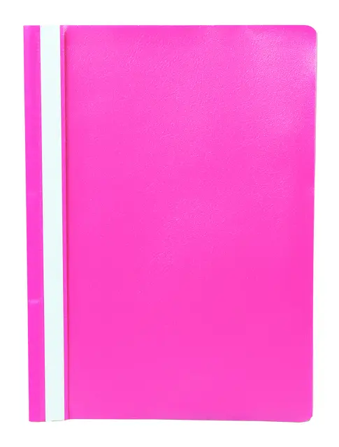 Standard Plastic File A4 - Pink