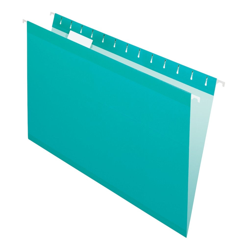 Hanging Folder Legal Size  - Aqua
