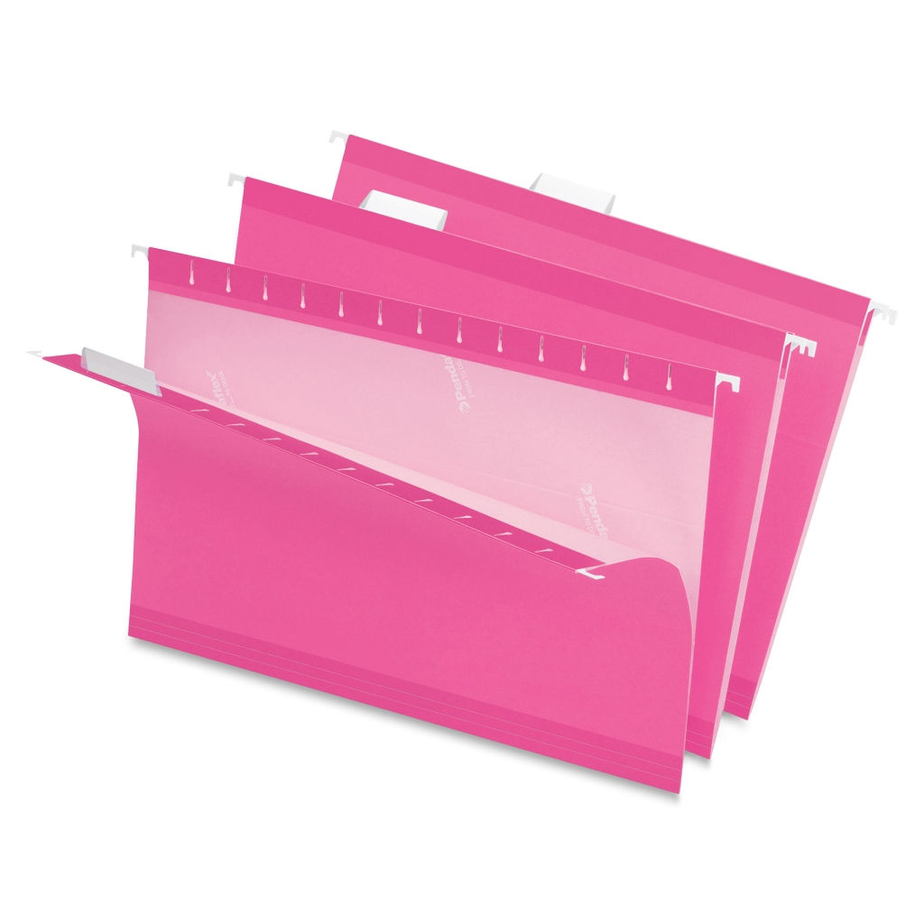 Hanging Folder Legal Size  - Pink  