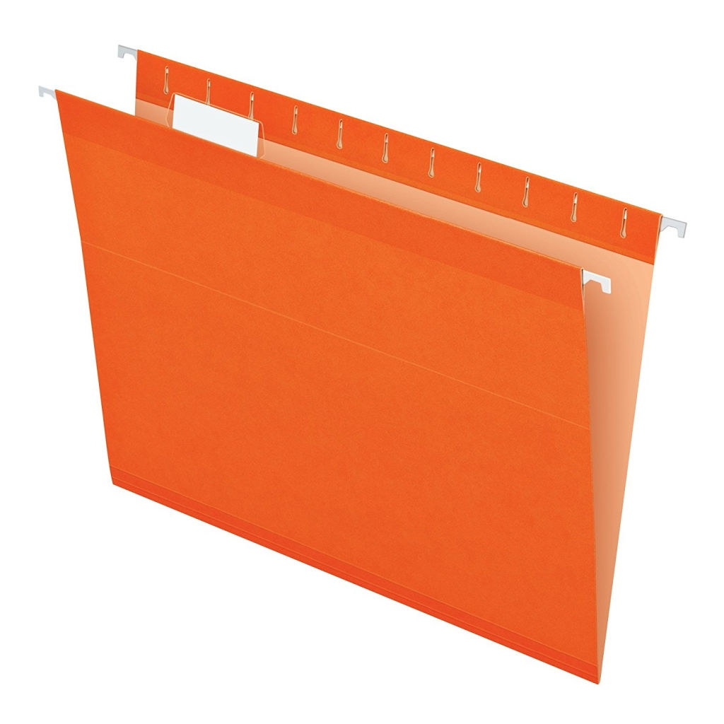 Hanging Folder Letter  Size  - Orange 