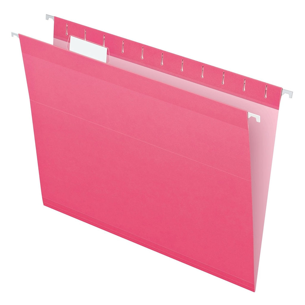Hanging Folder Letter  Size  - Pink  