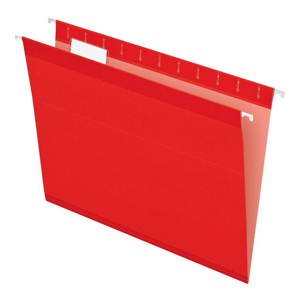 Hanging Folder Letter  Size  - Red   