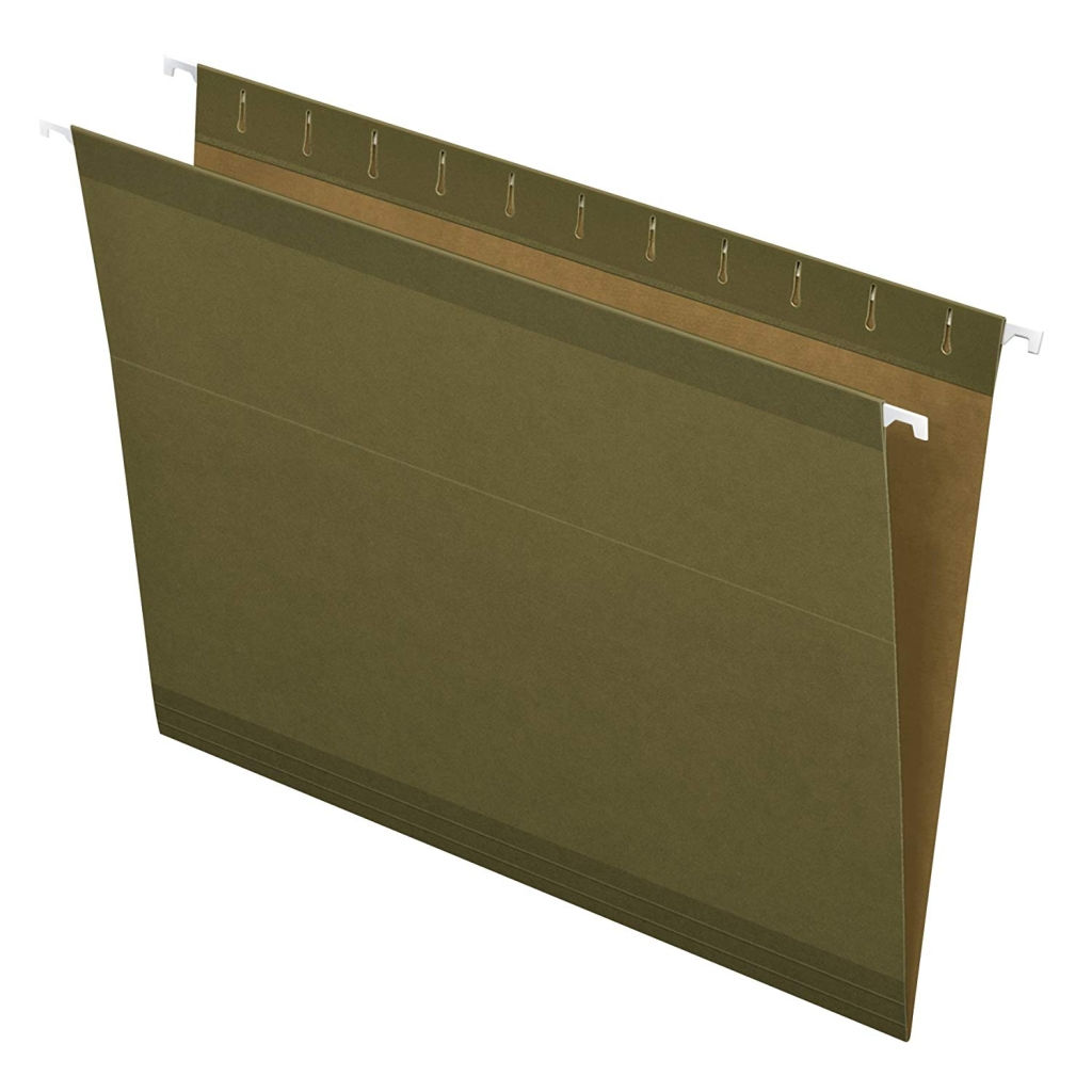 Hanging Folder Letter  Size  - Standard Green   