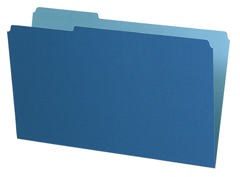 Oxford File Folder Legal Size  - Blue