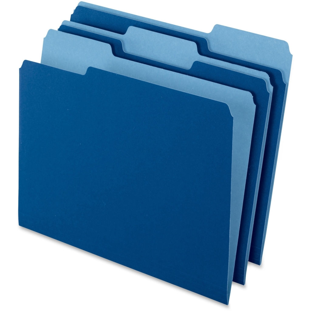 Oxford File Folder Letter Size  - Navy Blue 