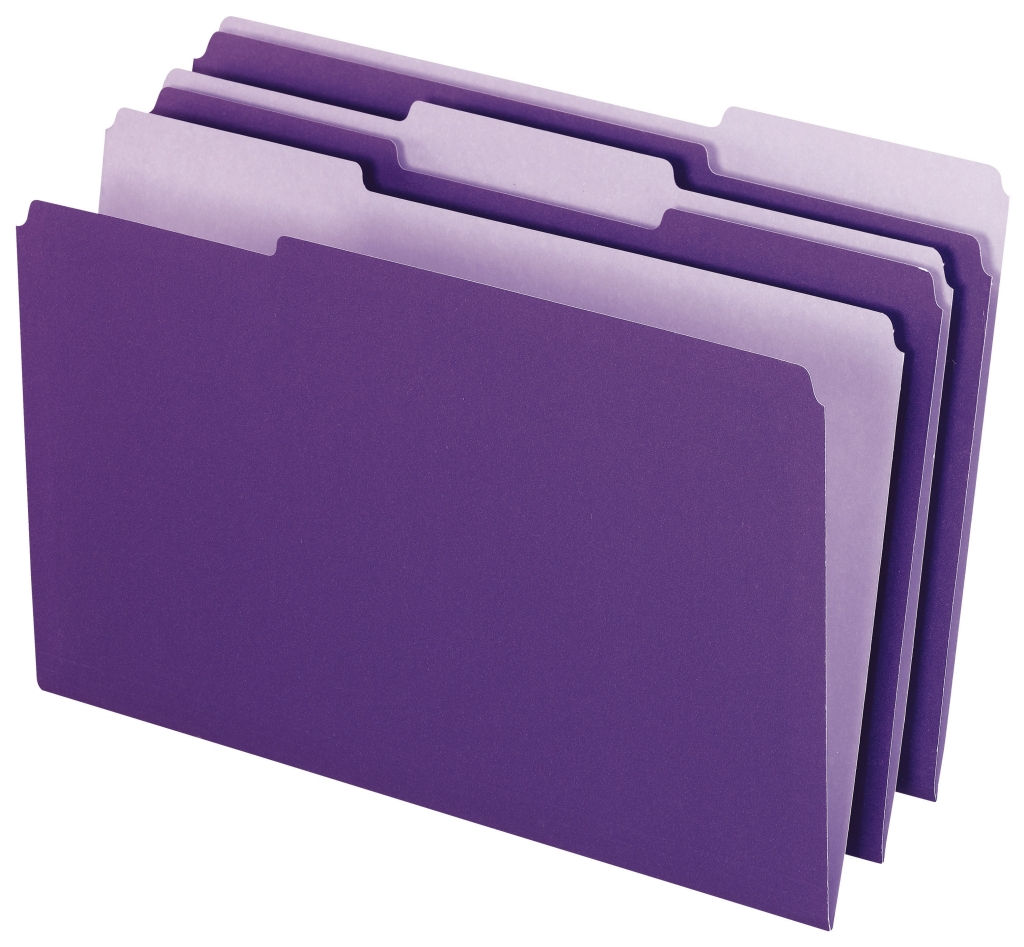 Oxford File Folder Letter Size  - Violet 