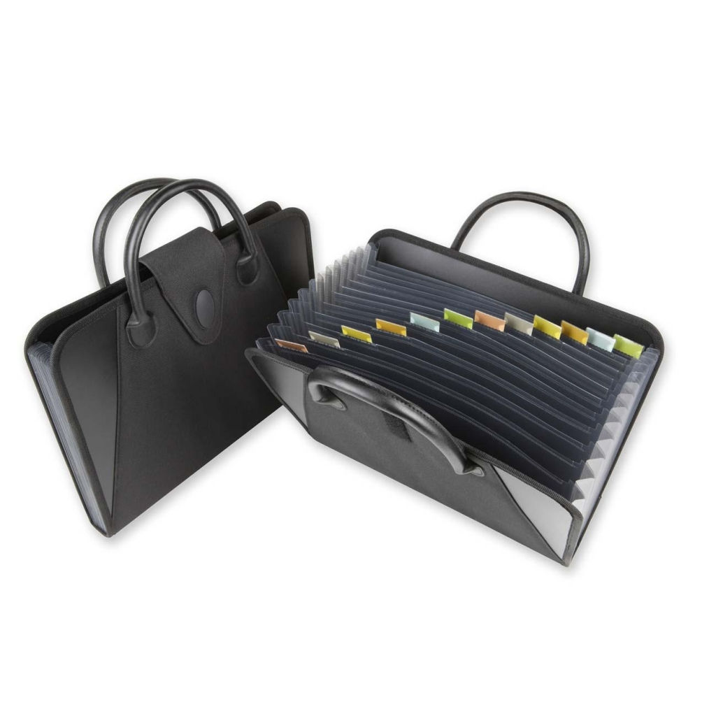Letter Size Expanding File With Handle - 13 Pockets