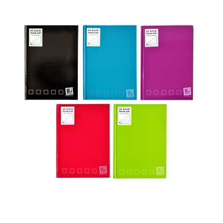 Soho A5 Hard Cover Notebook - Assorted