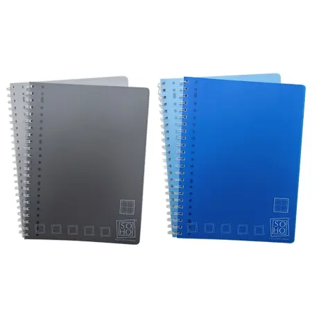 Collegeblock Squared 10mm A4 Notebook - Assorted