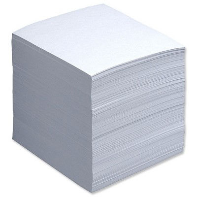 White Refill For Memo Cube - 90 x 90mm