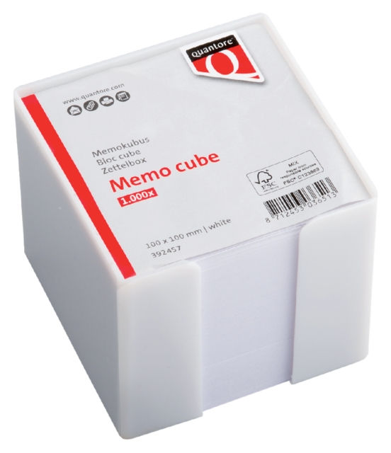 Memo Cube Quantore - White