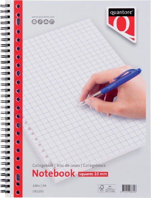 Collegeblock Squared 10mm A4 Notebook