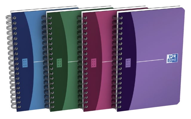 Wirebound Oxford Urban Mix Notebook 170 x 110mm - Assorted
