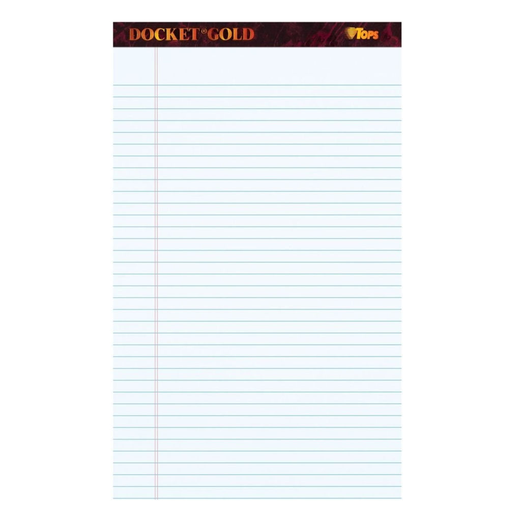 Writing Pad 8.5" x 14" - White