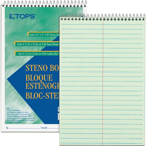 Steno Book 6" x 9" Gregg Ruled